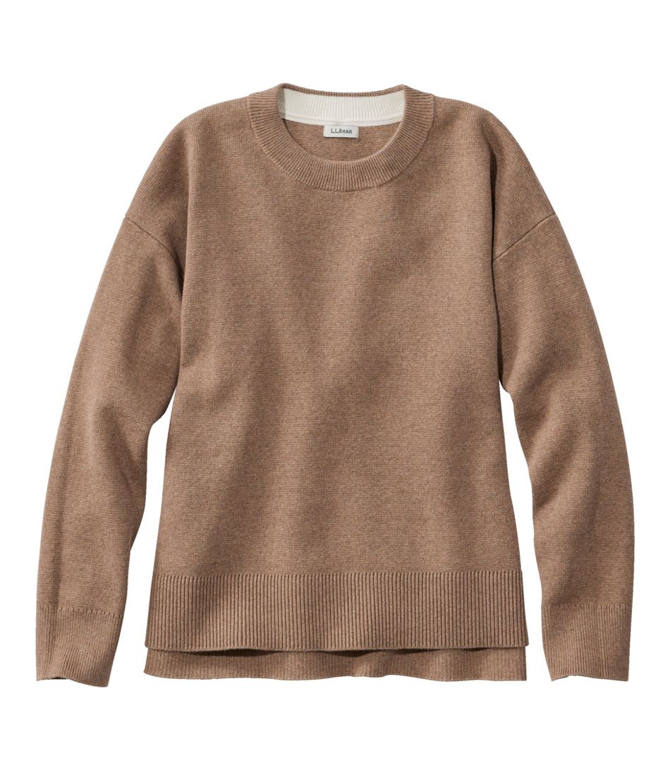 Wicked Soft Cotton/Cashmere Crewneck Sweater Women's Regular