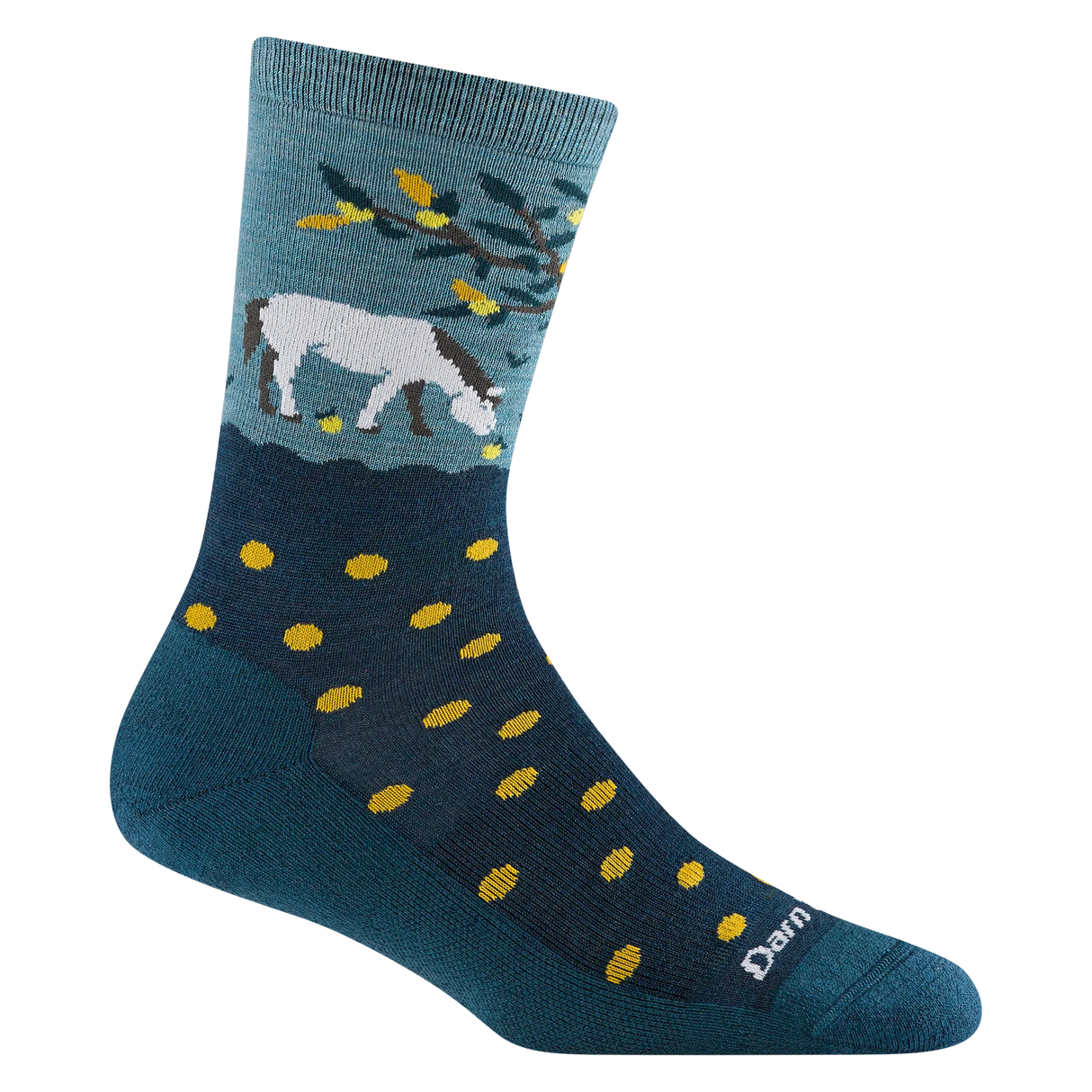 WOMEN'S 6105 WILD LIFE CREW LIGHTWEIGHT WITH CUSHION