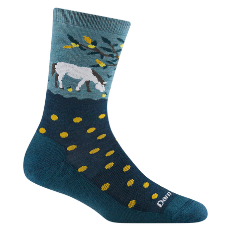 WOMEN'S 6105 WILD LIFE CREW LIGHTWEIGHT WITH CUSHION