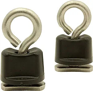 Tie-Down Eyelet, Track Mount, 2 pack