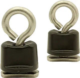 Tie-Down Eyelet, Track Mount, 2 pack