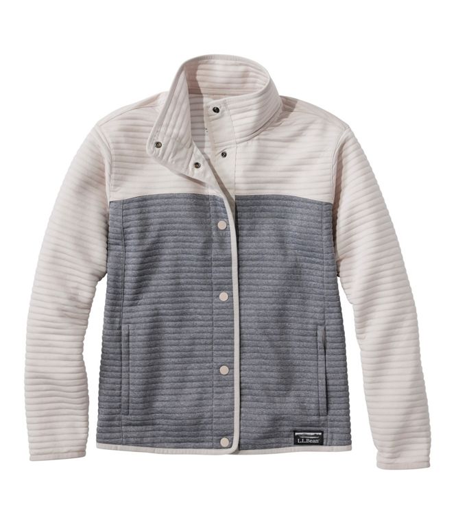 Airlight Snap Front Jacket Colorblock Women's Regular