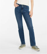 BeanFlex Mid-Rise Straight Leg Jean Women's Regular