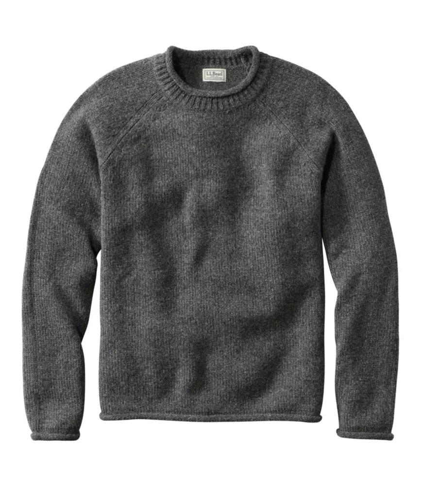 Bean's Classic Raggwool Rollneck Sweater Men's Regular