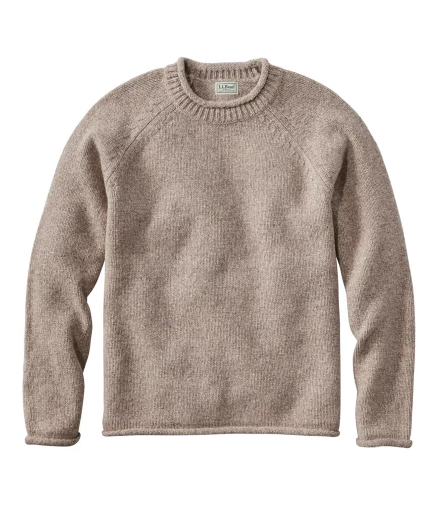 Bean's Classic Raggwool Rollneck Sweater Men's Regular