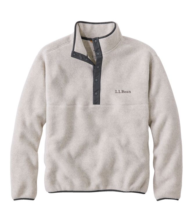 Bean's Classic Snap Fleece II Pullover Adults