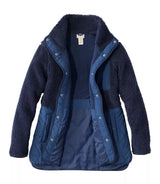 Bean's Mixed Media Sherpa Fleece Jacket Women's Regular