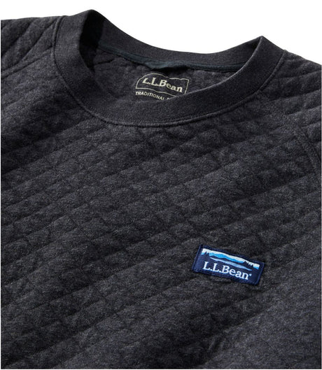 Bean's Quilted Crewneck Men's Regular