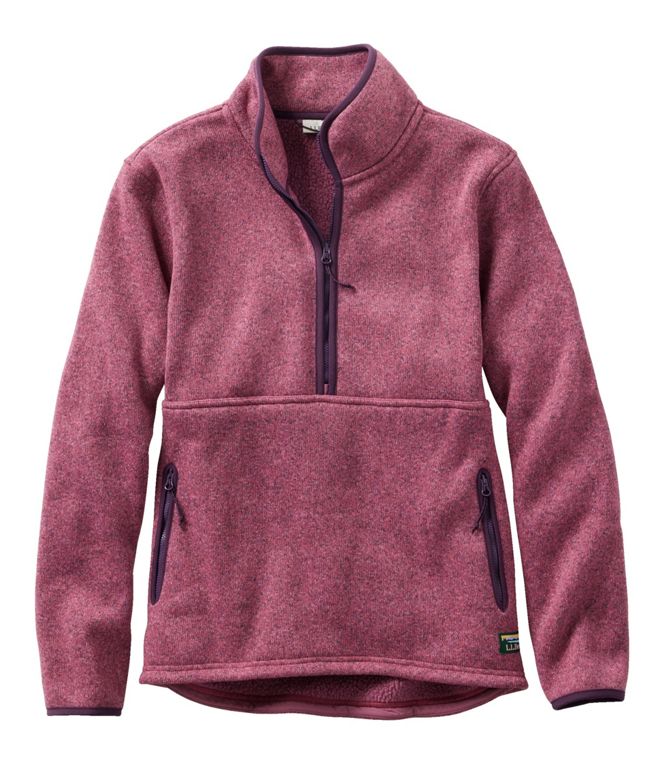 Bean's Sweater Half Zip Pullover Women's Regular