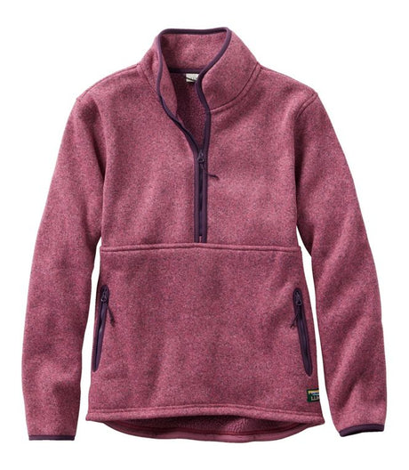 Bean's Sweater Half Zip Pullover Women's Regular