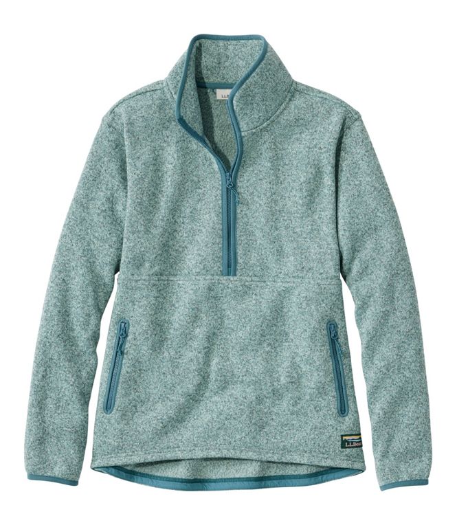 Bean's Sweater Half Zip Pullover Women's Regular