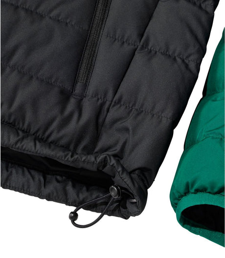 Bean's Down Hooded Jacket Colorblock Men's Regular