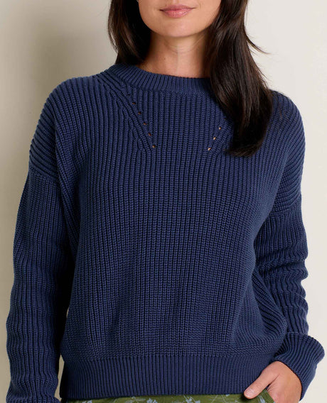 Bianca Shaker Crew Sweater