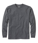Carefree Unshrinkable T Shirt Without Pocket Long Sleeve Men's Regular