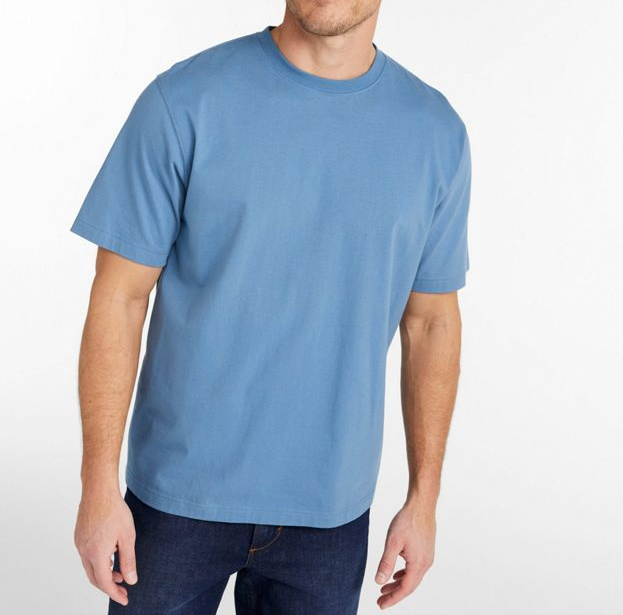 Carefree Unshrinkable T Shirt Without Pocket  Short-Sleeve Men's Regular