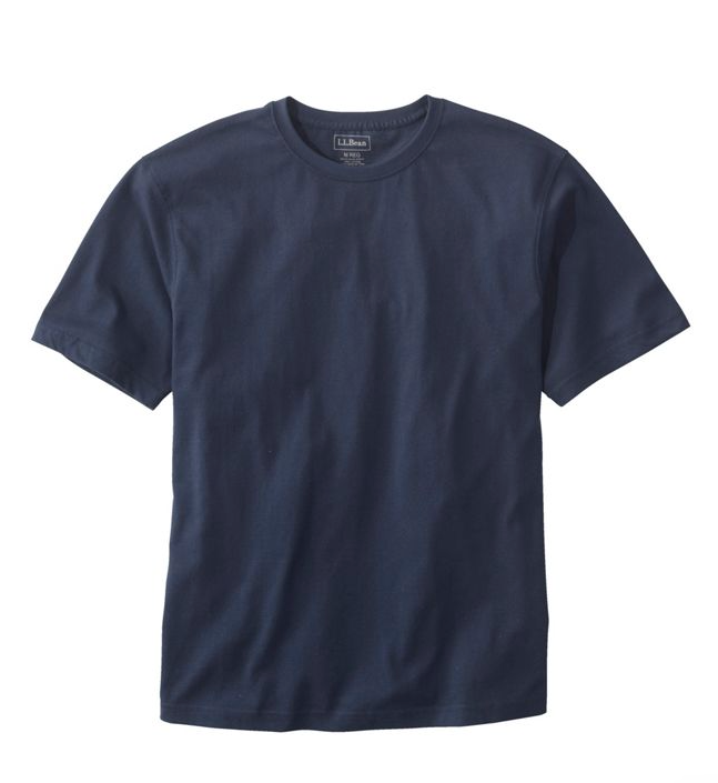Carefree Unshrinkable T Shirt Without Pocket  Short-Sleeve Men's Regular