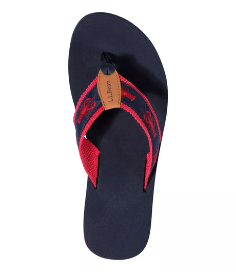 Classic Maine Isle Flip Flop 3 Motif Women's