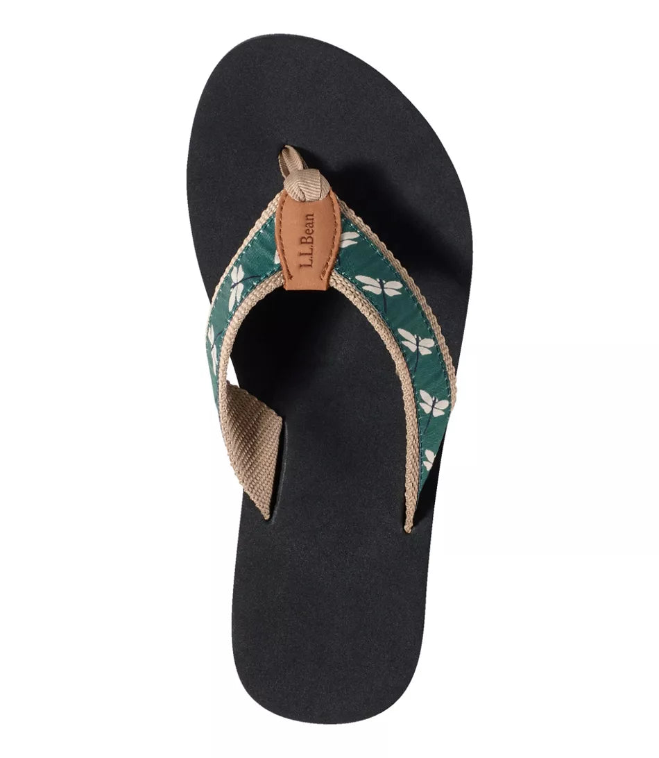 Classic Maine Isle Flip Flop 3 Motif Women's