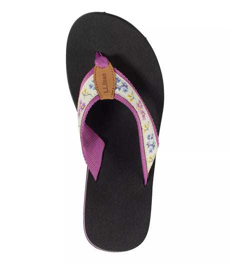 Classic Maine Isle Flip Flop 3 Motif Women's