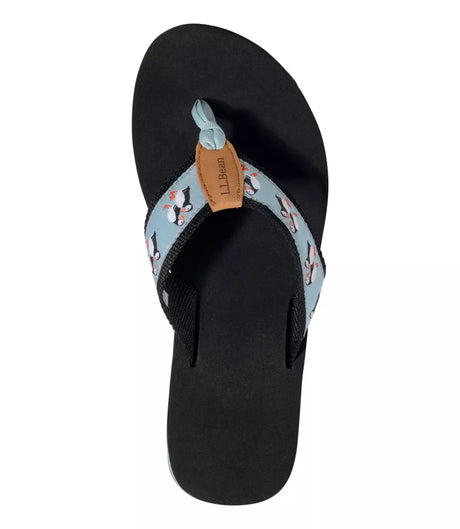 Classic Maine Isle Flip Flop 3 Motif Women's