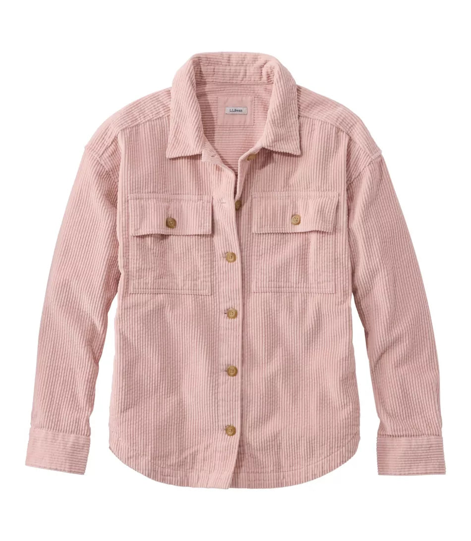 Comfort Corduroy Big Shirt Women's Regular