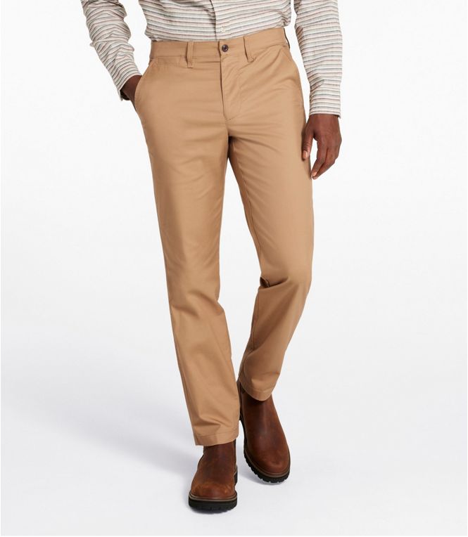Comfort Stretch Performance Chino Standard Athletic Fit Straight Leg Men's