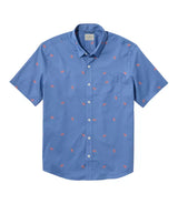 Comfort Stretch Performance Shirt Short Sleeve Slightly Fitted Print Men's Regular