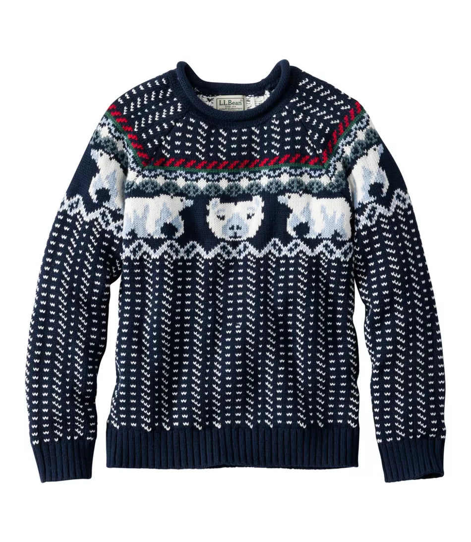 Cotton Rollneck Sweater Kids'