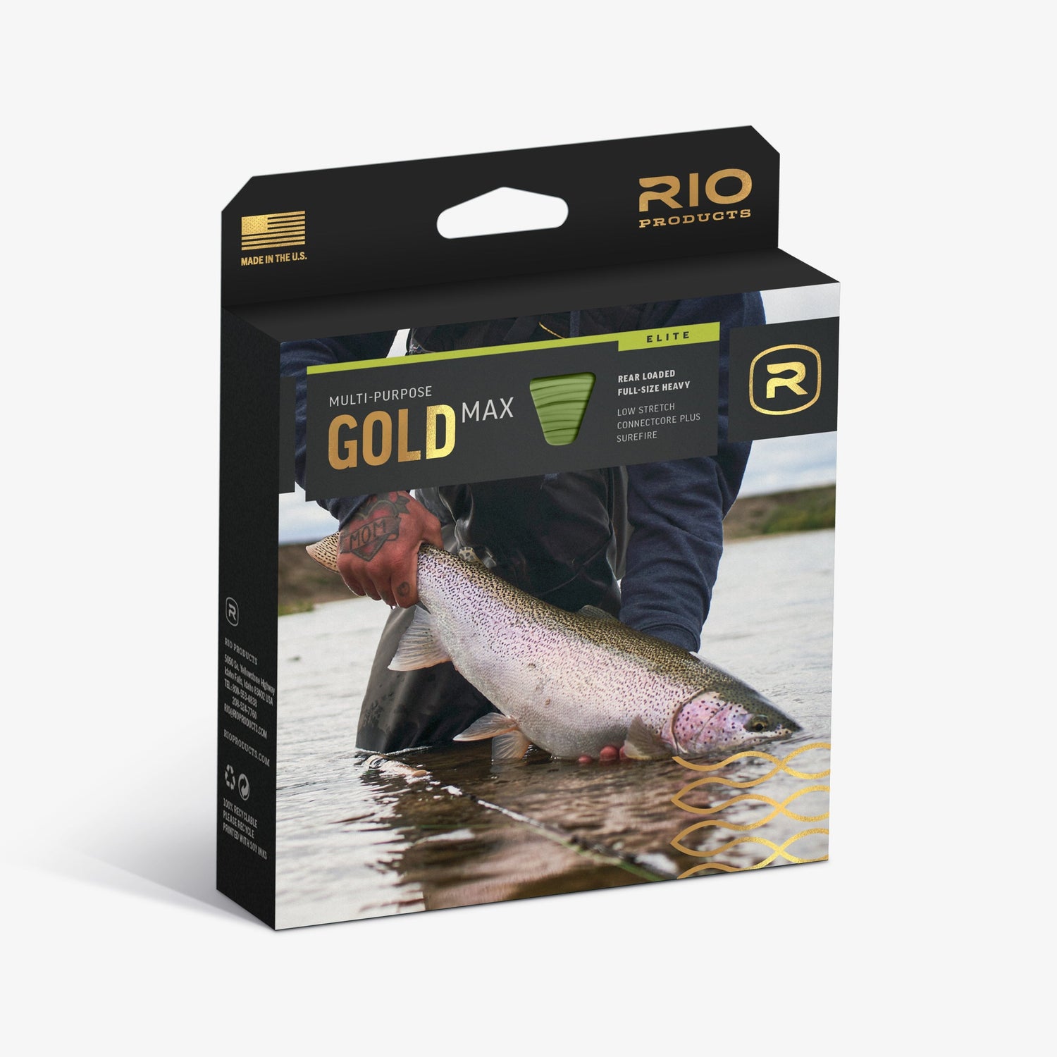 Rio Elite Gold Max Fly Line WF8F Rio Elite Gold Max Fly Line WF8F