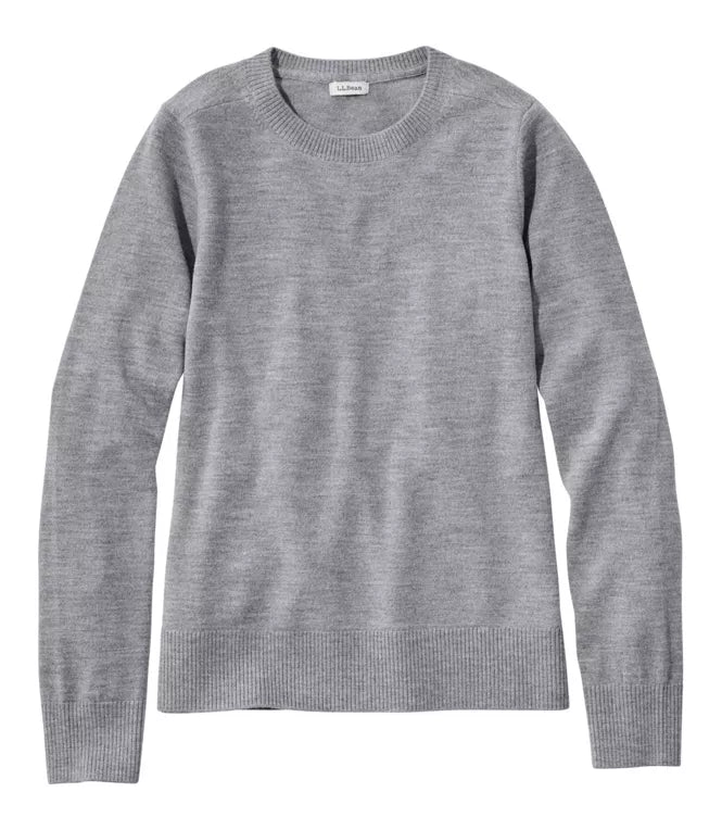 Essential Merino Wool Crewneck Sweater Women's Regular
