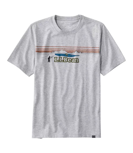 Fishing Graphic Tee Shirt Short Sleeve Men's