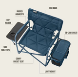 Flex 'N Go Chair Cooler and Table Sapphire