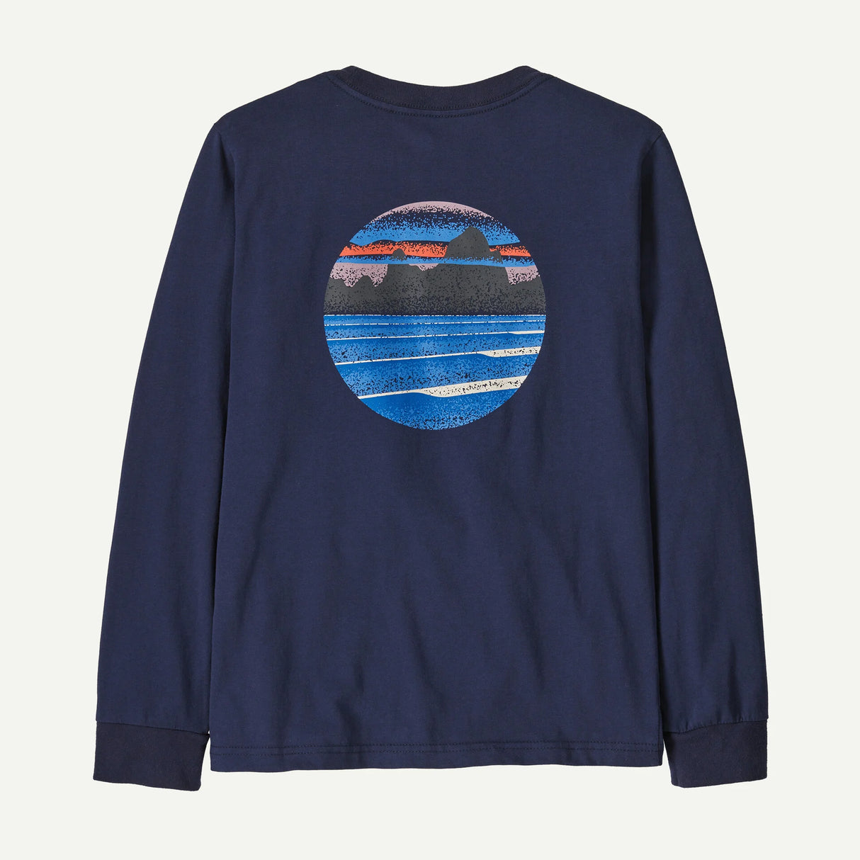 K's LS Skyline Stencil T-Shirt