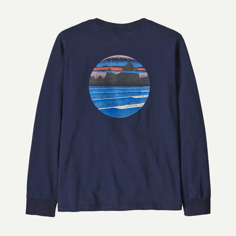 K's LS Skyline Stencil T-Shirt