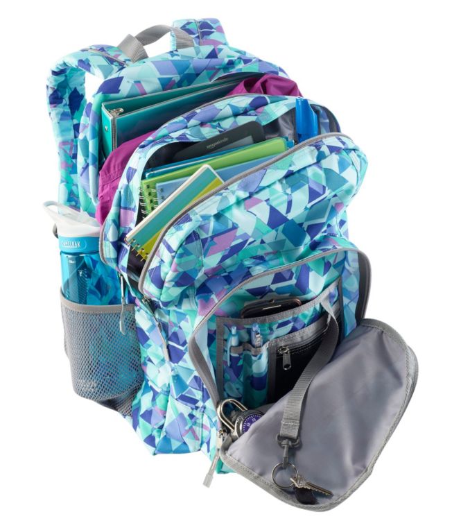 L.L.Bean Deluxe Bookpack Print IV