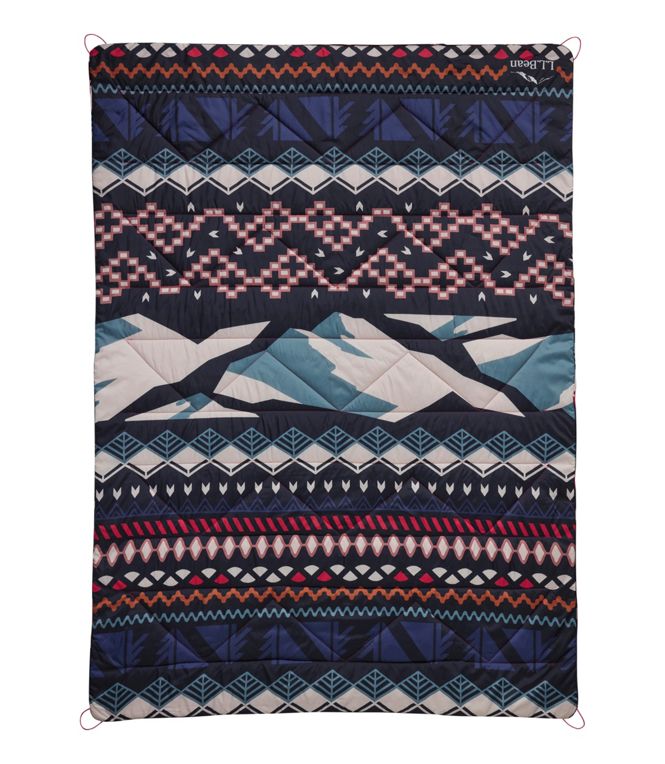 L.L.Bean Fleece Puffer Blanket