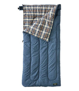 L.L.Bean Flannel Lined Camp Sleeping Bag 40F Regular