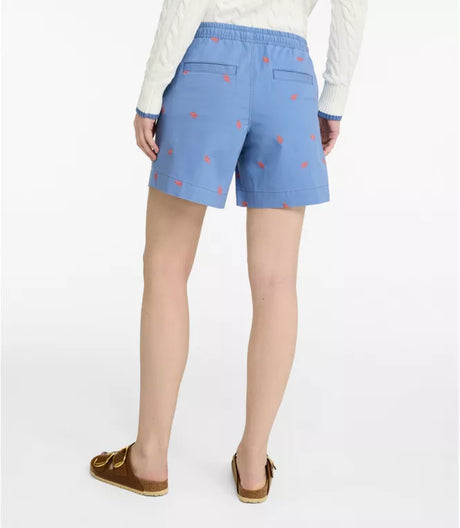 Lakewashed Dock Short Embroidery Women's Regular