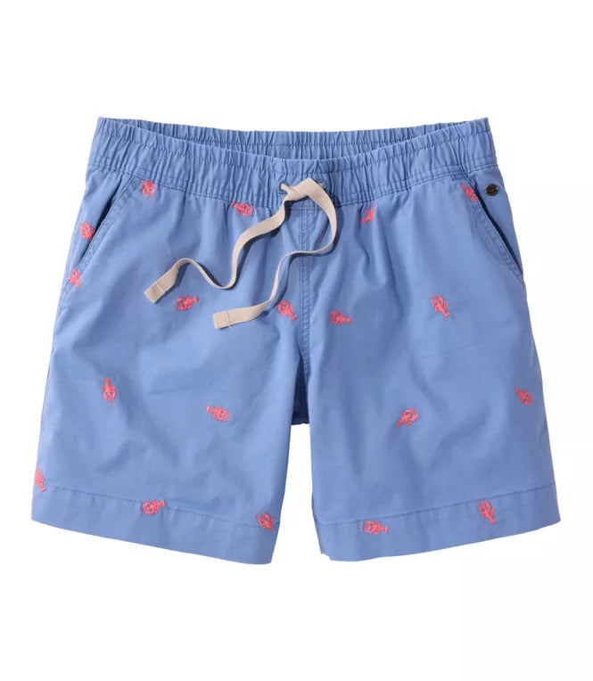 Lakewashed Dock Short Embroidery Women's Regular