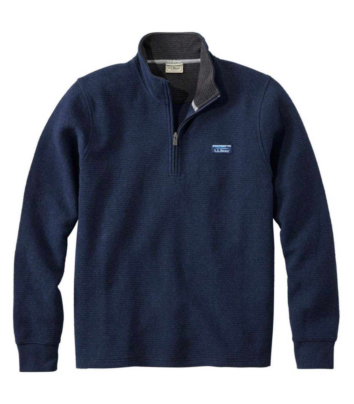 Lakewashed Double-Knit Quarter-Zip Long Sleeve Men's Regular