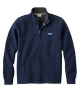 Lakewashed Double-Knit Quarter-Zip Long Sleeve Men's Regular