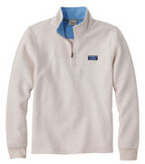 Lakewashed Double-Knit Quarter-Zip Long Sleeve Men's Regular