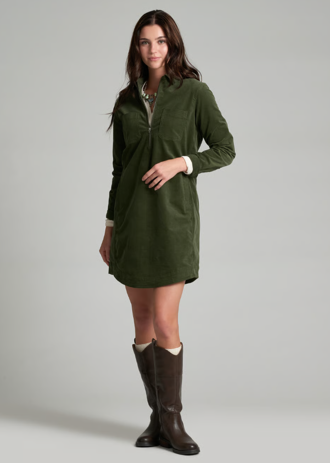 Lydia Cord Dress