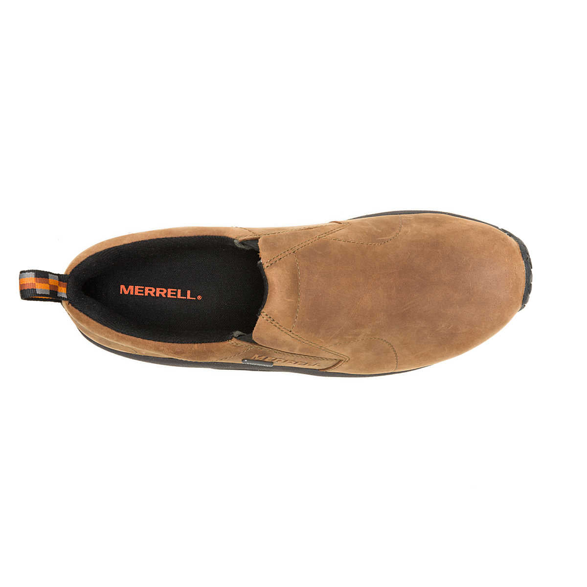 Brown mens jungle moc nubuck shoes Merrell Men main image 2