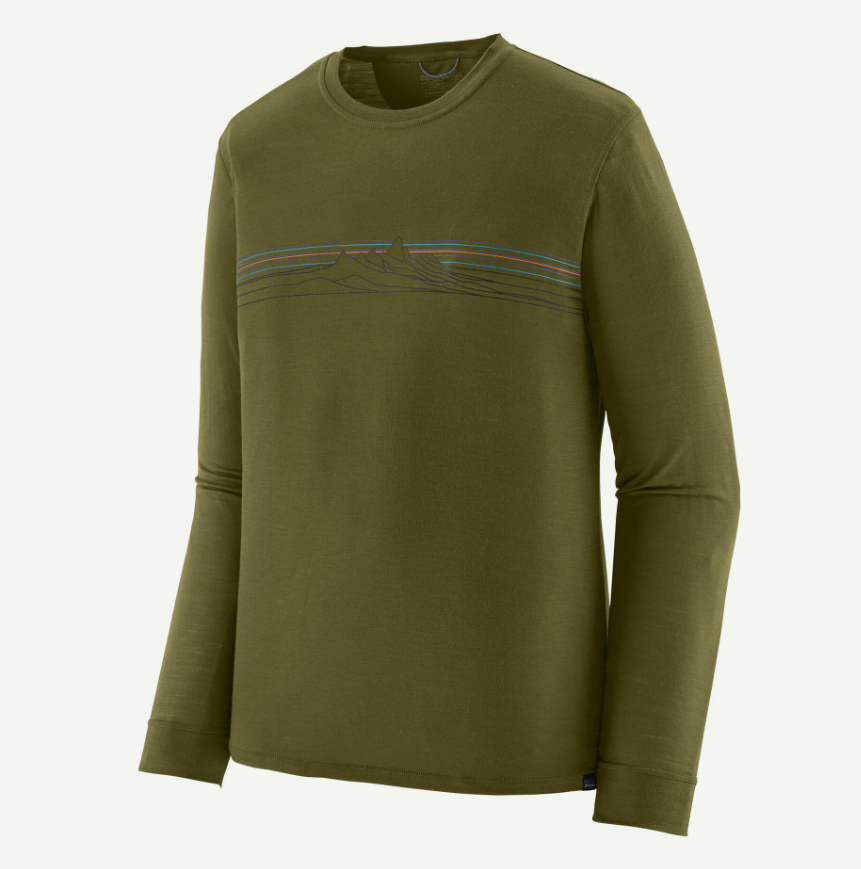 M's L/S Capilene Cool Merino Blend Graphic Shirt