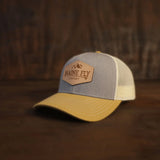 Maine Fly Co Leather Patch Hat