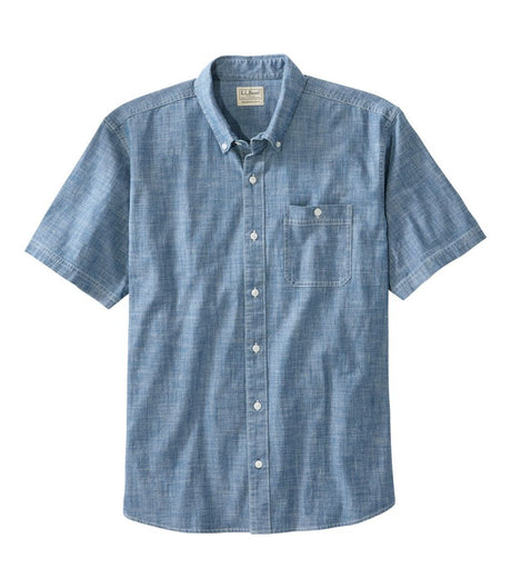 Men's Comfort Stretch Chambray Shirt