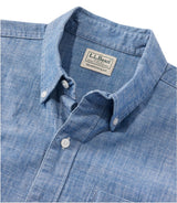 Men's Comfort Stretch Chambray Shirt