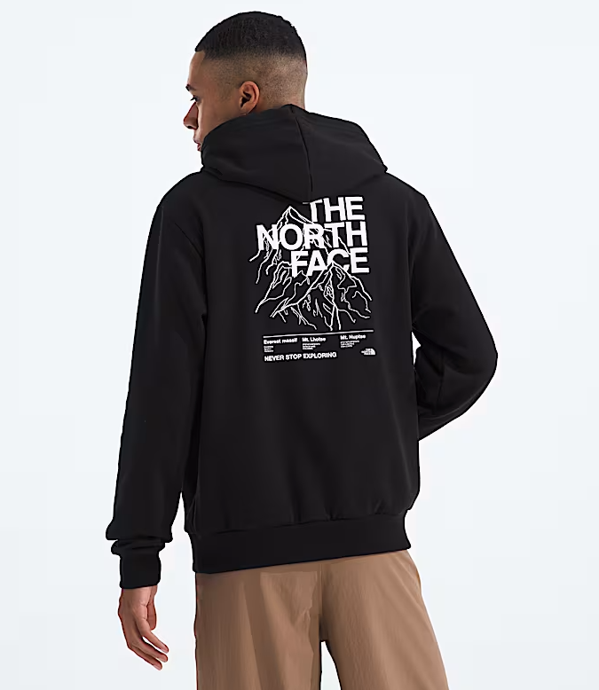 Men's Evolution Half Dome Mountain Graphic Hoodie - Maine Sport