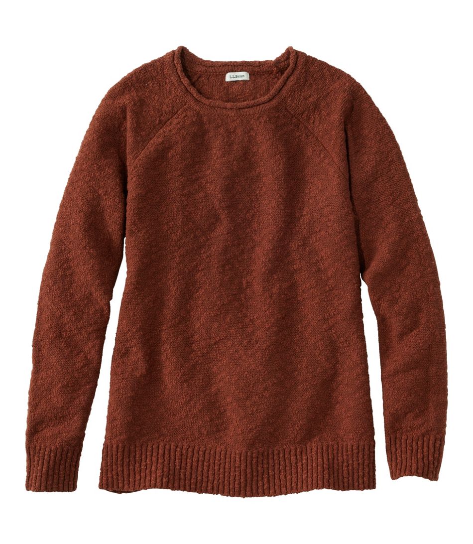 Midweight Cotton Slub Rollneck Pullover Women's Regular